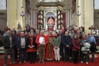 Misa de la escalera de San Fermín 1 de enero de 2024