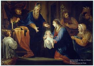 La Presentación de Jesús en el Templo Hacia 1663. Óleo sobre lienzo, 206 x 290 cm Rizi, Francisco Madrid, 1614 - San Lorenzo de El Escorial (Madrid), 1685 © Museo Nacional del Prado