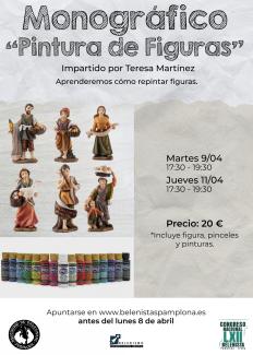Cartel Monográfico pintura figuras 2024