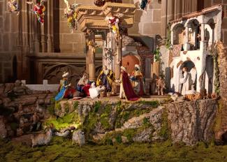 Belén Catedral de Pamplona, navidad 2024