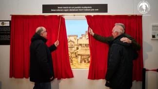 Inauguración Belén zaguán Ayuntamiento 2024