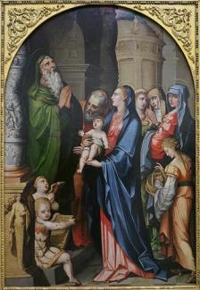 La Purificación de la Virgen, Luis de Vargas (1560)