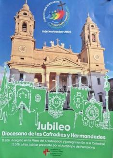 Cartel Jubileo asociaciones, confradías y hermandades