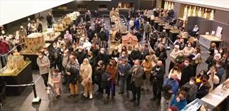 Inauguración de la exposición de Baluarte el pasado mes de diciembre