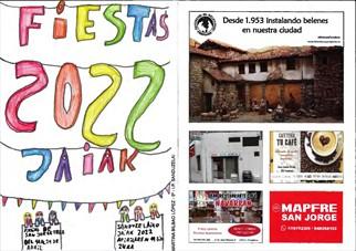 Portada y una página del programa de fiestas