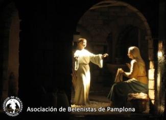 Anunciación, Navidad 2006, sala BELÉN, bajos de la parroquia de Cristo Rey