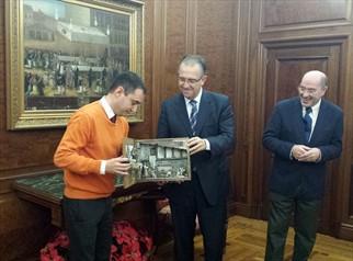 Javier Álvarez, Enrique Maya y Jesús Gómara