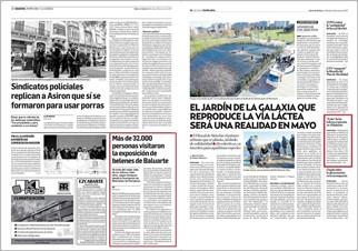 La nota en Diario de Navarra y Diario de Noticias