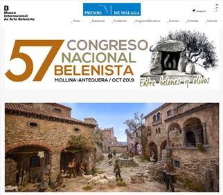 Captura de la web del Museo de Belenes de Mollina