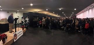 Inauguración de la exposición el año pasado