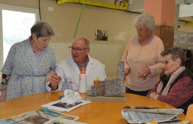 Taller de Belenismo de la Casa de Misericordia de Pamplona 2023