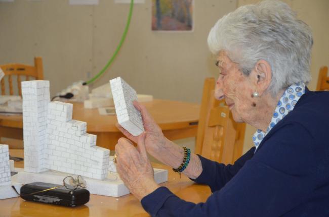 Taller de Belenismo de la Casa de Misericordia de Pamplona 2023