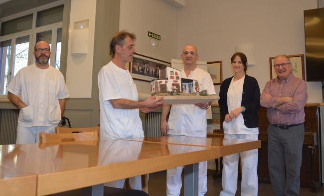 Taller de Belenismo de la Casa de Misericordia de Pamplona 2023