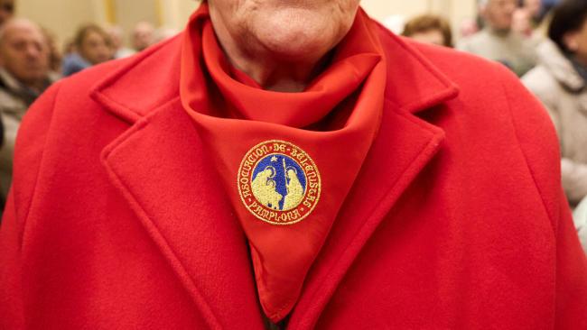 Misa de la escalera de San Fermín 1 de enero de 2024