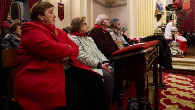 Misa de la escalera de San Fermín 1 de enero de 2024