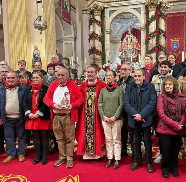 Misa de la escalera de San Fermín 1 de enero de 2024