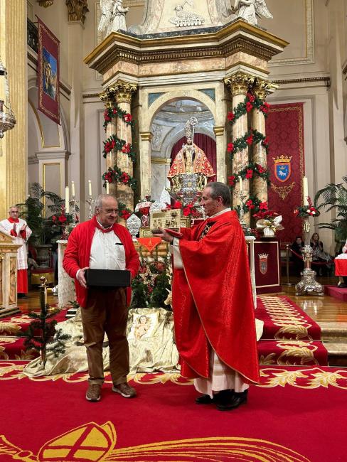 Misa de la escalera de San Fermín 1 de enero de 2024