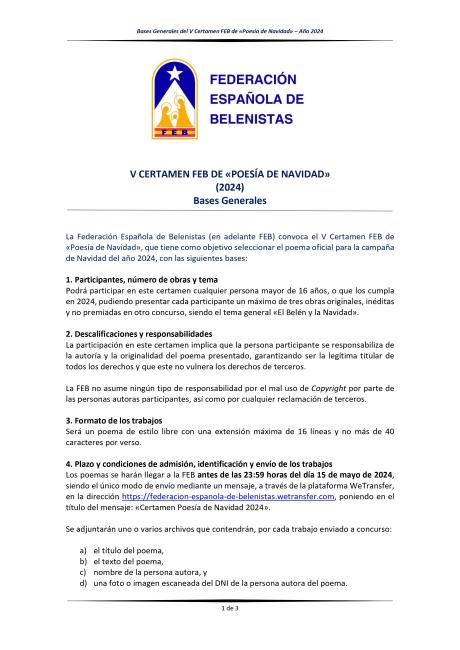 Bases concursos FEB 2024