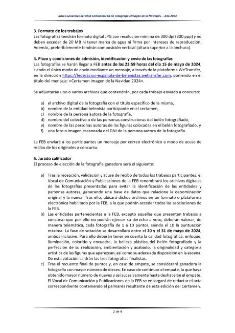 Bases concursos FEB 2024