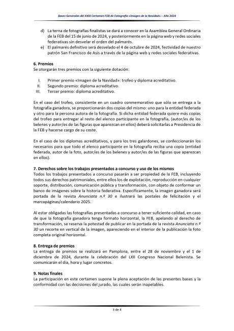 Bases concursos FEB 2024