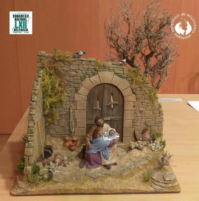 Figura conmemorativa LXII Congreso Nacional Belenista y 70 aniversario asociación
