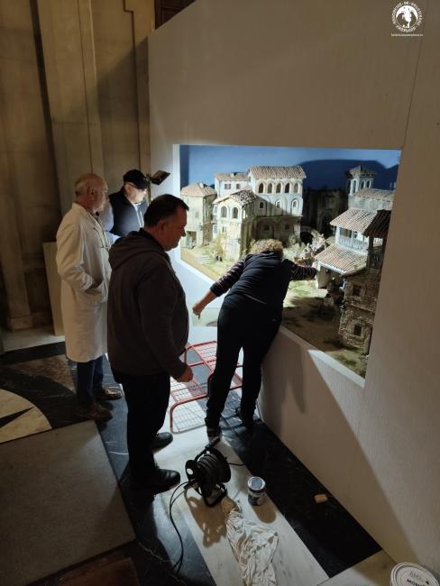Inauguración Belén zaguán Ayuntamiento 2024