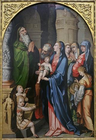 La Purificación de la Virgen, Luis de Vargas (1560)