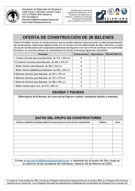 Documentación enviada a los socios