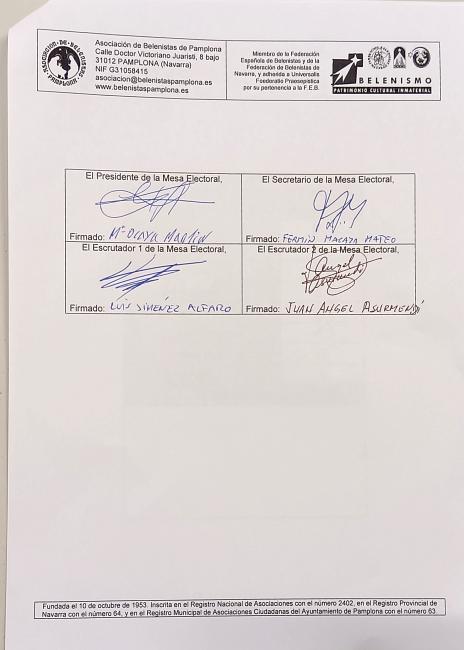Elecciones Junta Directiva 2025