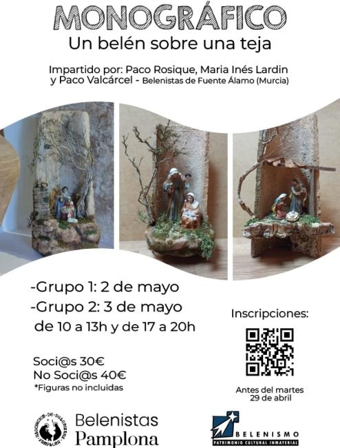 Cartel Monográfico Belén en una teja