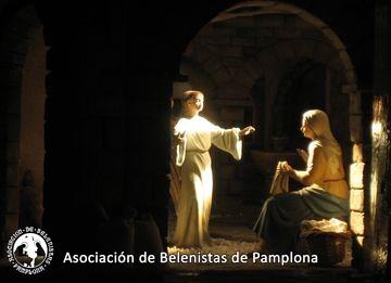 Anunciación, Navidad 2006, sala BELÉN, bajos de la parroquia de Cristo Rey